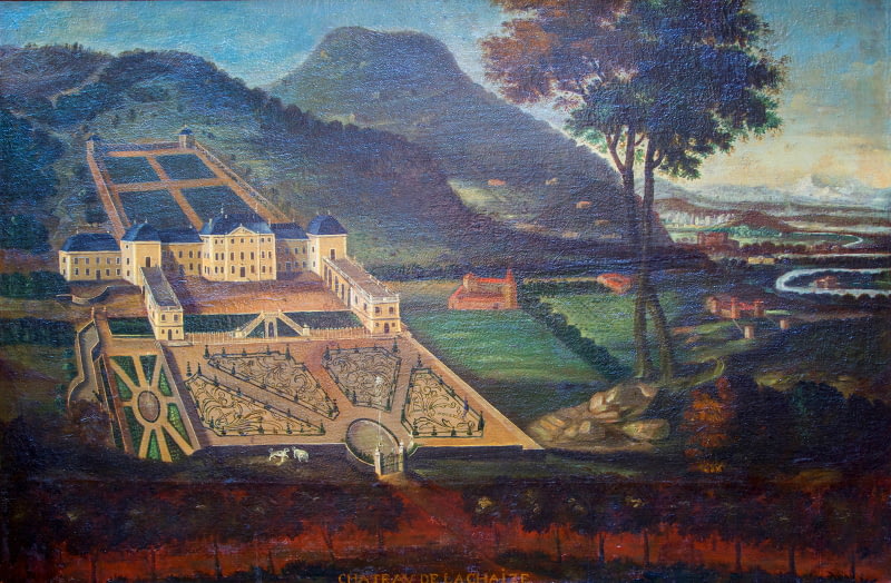 Domaine de La Chaize : Didier REPELLIN 
en charge de la restauration du Château