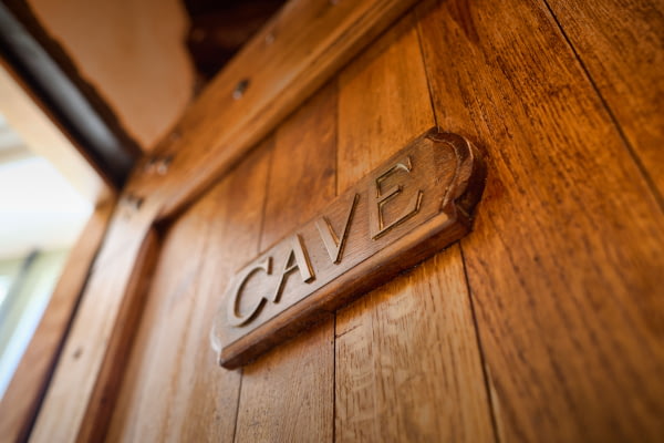 La porte pour accéder à la cave historique du Château de La Chaize ©Serge Chapuis La porte pour accéder à la cave historique du Château de La Chaize ©Serge Chapuis